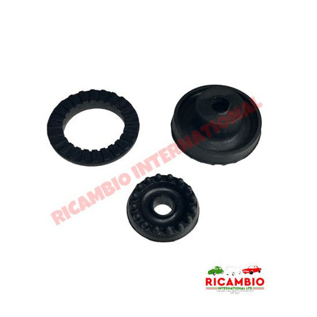 Rear Engine Mount Spring Rubber Seat Kit - Classic Fiat 500R - Engine & Mountings