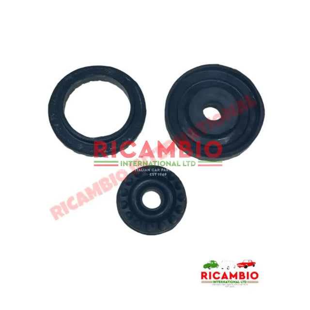 Rear Engine Mount Spring Rubber Seat Kit - Fiat 126 - Engine & Mountings