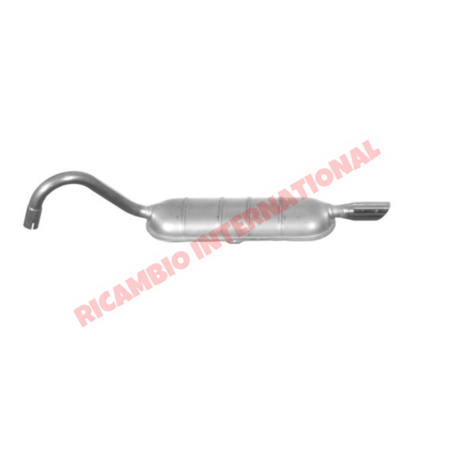 Rear Exhaust - Fiat 124 Spider - Exhaust