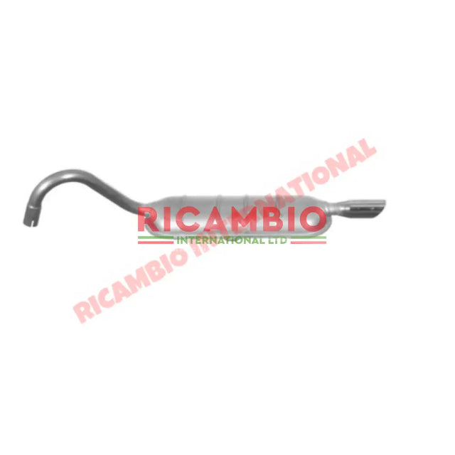 Rear Exhaust - Fiat 124 Spider - Exhaust