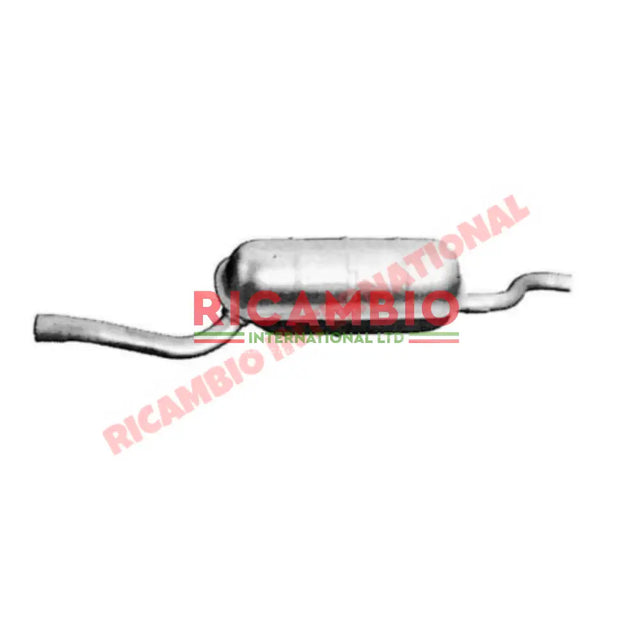 Rear Exhaust - Fiat 127 - 127 & 128