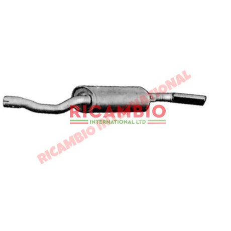 Rear Exhaust - Fiat 127 - 127 & 128