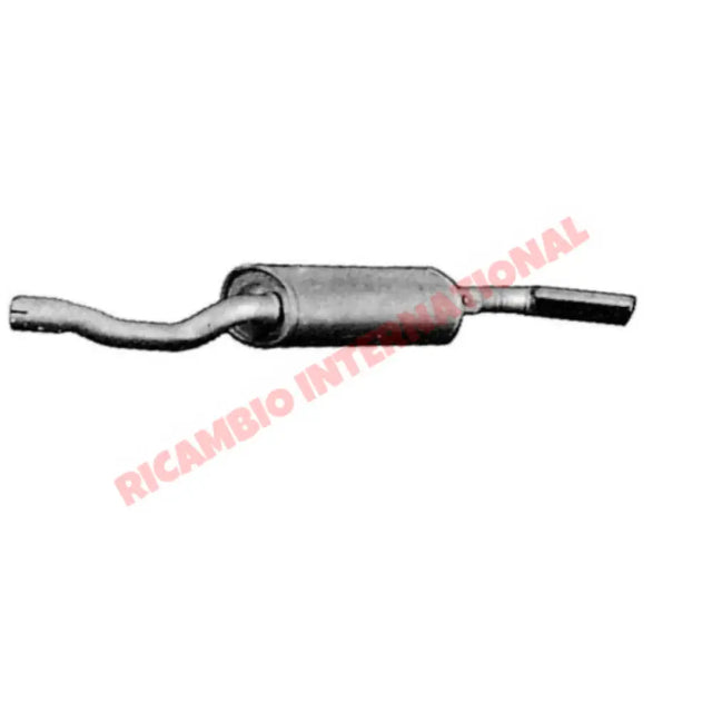 Rear Exhaust - Fiat 127 - 127 & 128