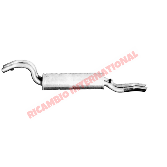Rear Exhaust - Fiat 130 Berlina Coupe - Exhaust & Related Parts