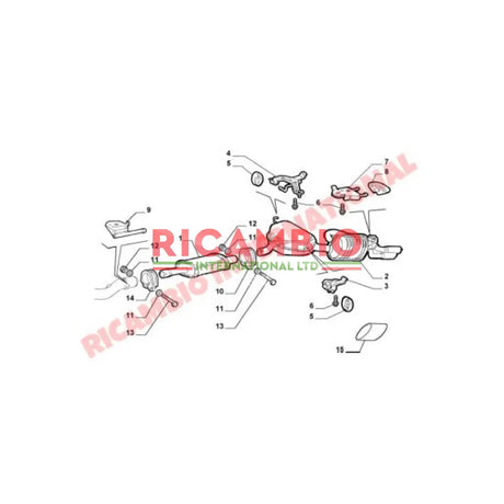 Rear Exhaust - Fiat Barchetta - Exhaust