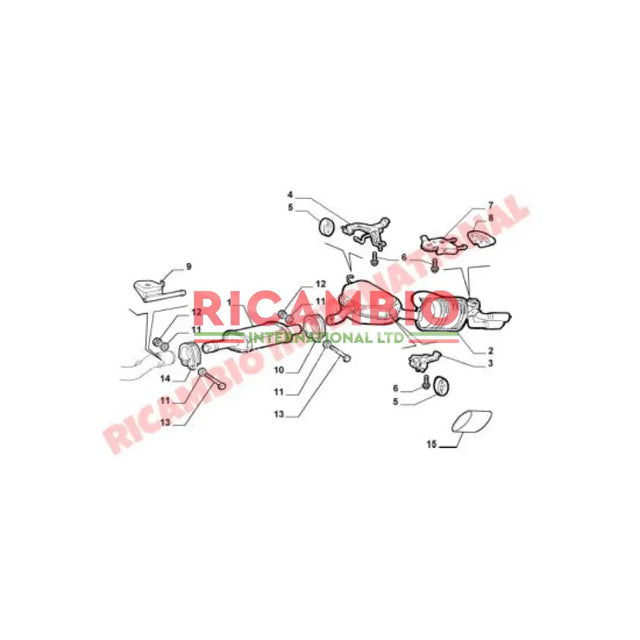 Rear Exhaust - Fiat Barchetta - Exhaust