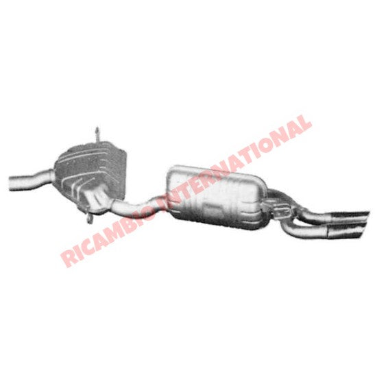 Rear Exhaust - Fiat Barchetta - Exhaust