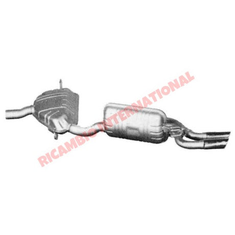 Rear Exhaust - Fiat Barchetta - Exhaust