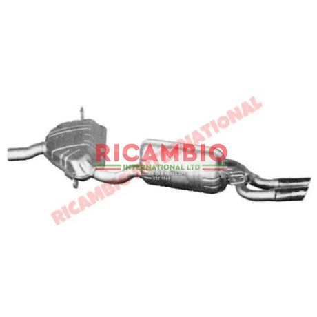 Rear Exhaust - Fiat Barchetta - Exhaust