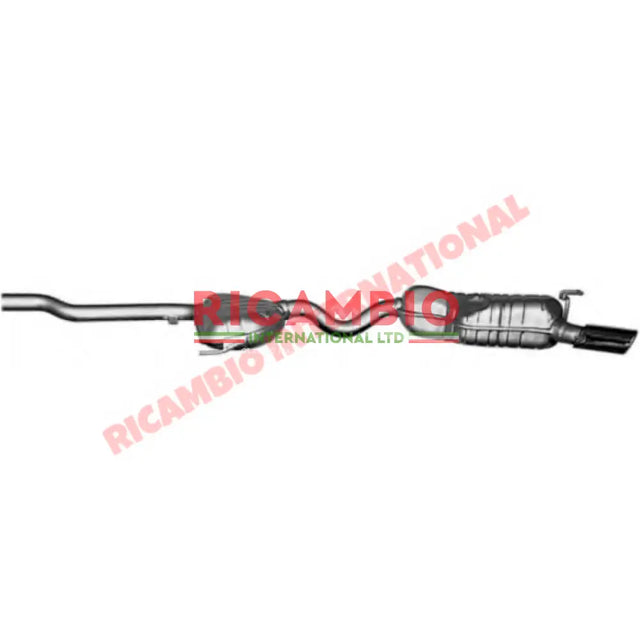 Rear Exhaust - Fiat Coupe - Exhaust
