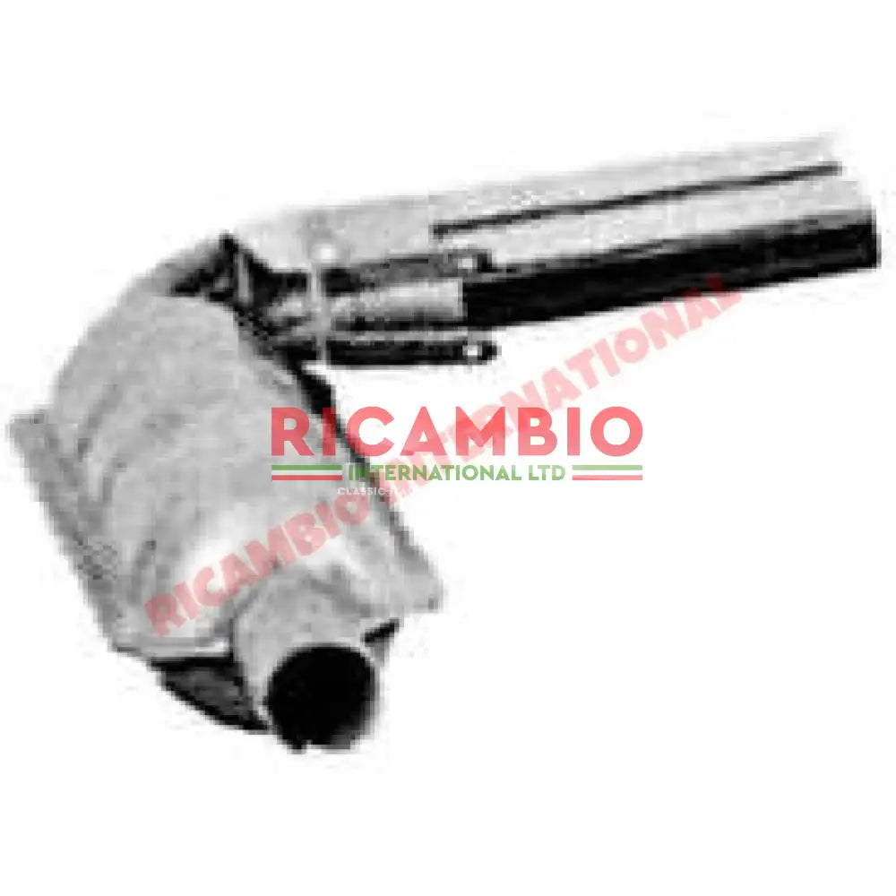 Rear Exhaust inc Chrome Twin Tail Pipes - Autobianchi A112 - Exhaust & Relates Parts