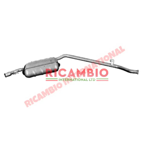 Rear Exhaust Silencer - Classic Fiat Panda - Exhaust