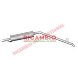 Rear Exhaust Silencer - Classic Fiat Panda 30 - Panda Exhaust System