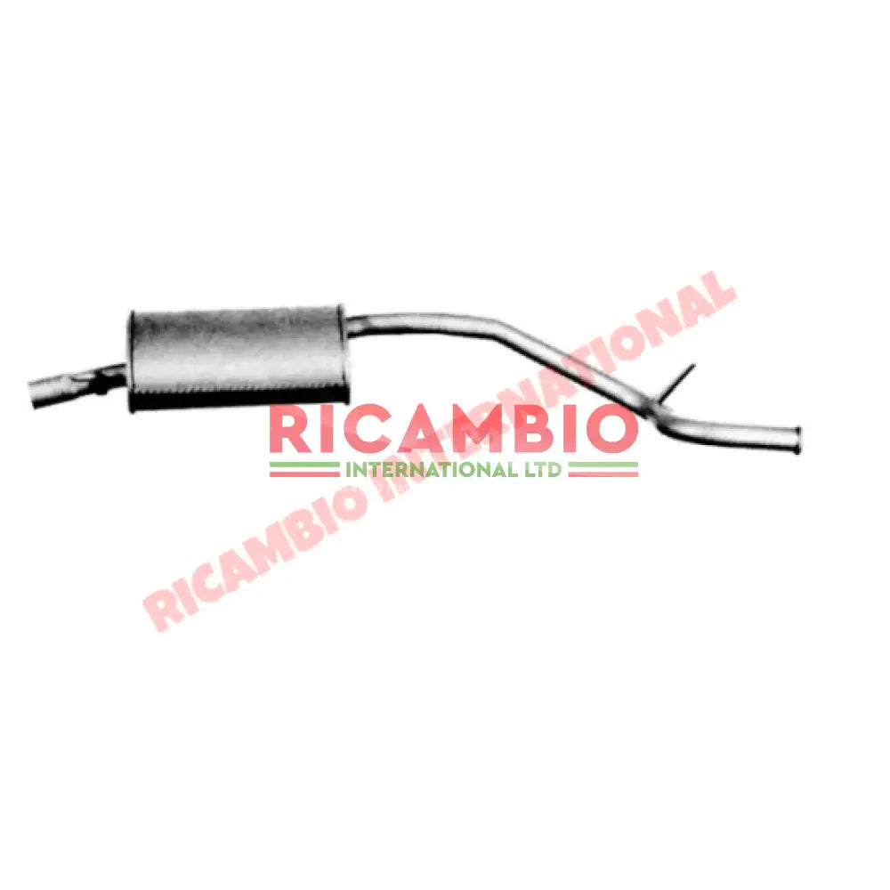 Rear Exhaust Silencer - Classic Fiat Panda - Exhaust