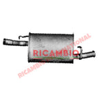 Rear Exhaust Silencer - Classic Fiat Panda - Exhaust