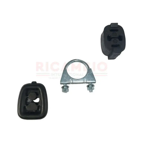 Rear Exhaust Silencer - Classic Fiat Panda - ADD MOUNTS & CLAMP - Exhaust