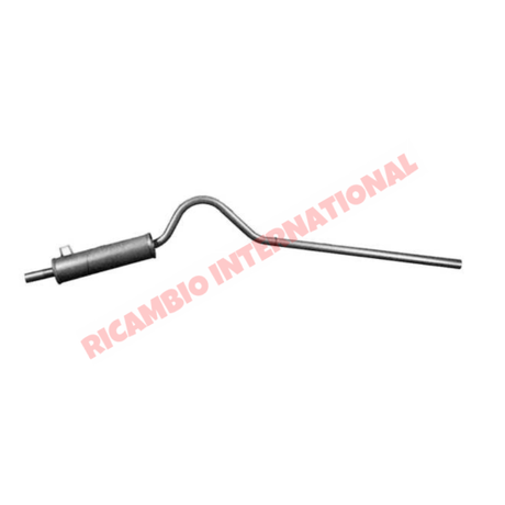 Rear Exhaust Silencer - Fiat 1100 - Exhaust