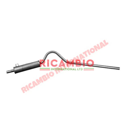 Rear Exhaust Silencer - Fiat 1100 - Exhaust
