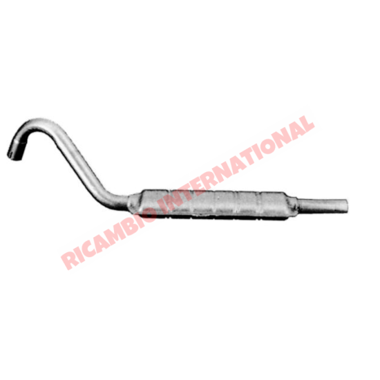 Rear Exhaust Silencer - Fiat 124 Spider - Exhaust