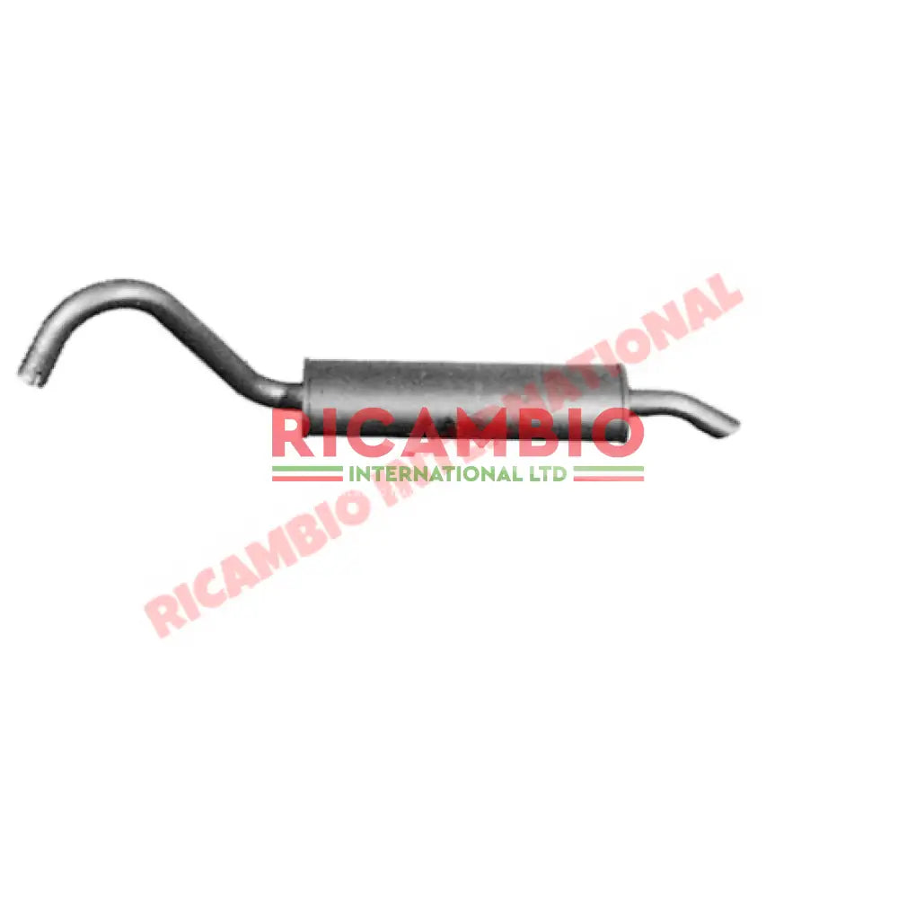 Rear Exhaust Silencer - Fiat 124 Spider - Exhaust