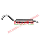 Rear Exhaust Silencer - Fiat 124 Spider - Exhaust