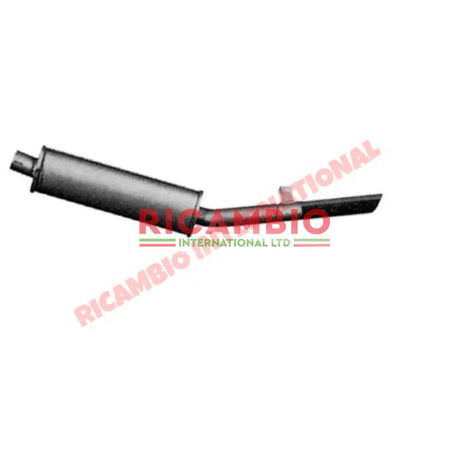 Rear Exhaust Silencer - Fiat 1500 1600 - Exhaust