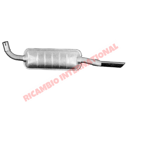 Rear Exhaust Silencer - Fiat 1500 2300 - Exhaust