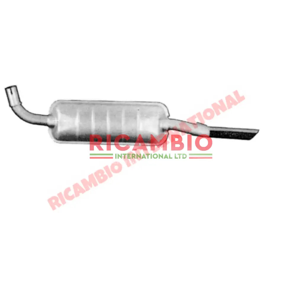 Rear Exhaust Silencer - Fiat 1500 2300 - Exhaust