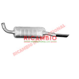 Rear Exhaust Silencer - Fiat 1500 2300 - Exhaust