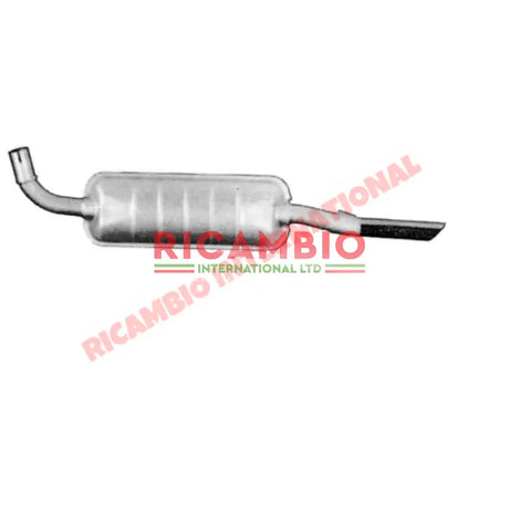 Rear Exhaust Silencer - Fiat 1500 2300 - Exhaust