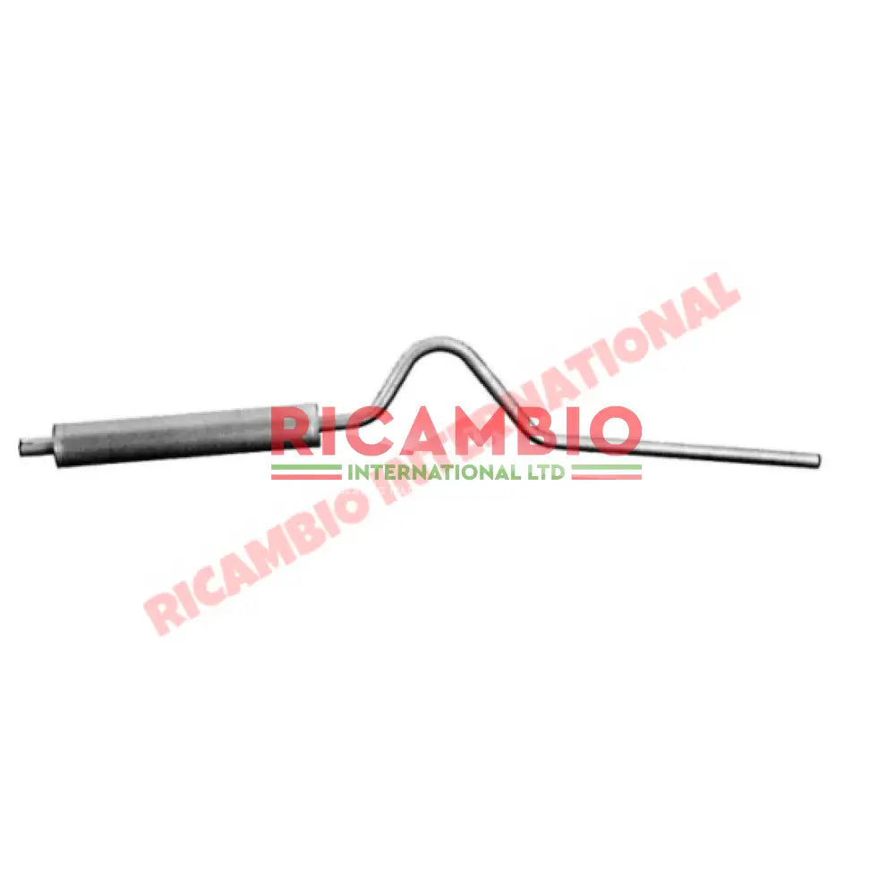 Rear Exhaust Silencer - Fiat 500 Topolino A,B,C - Exhaust and Associated Parts