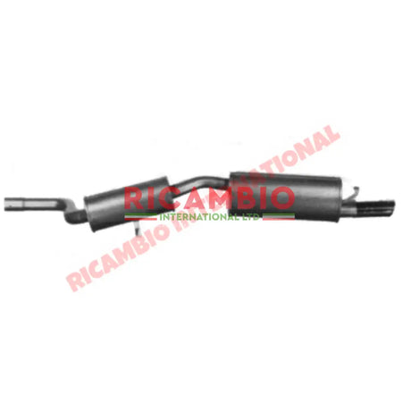 Rear Exhaust Silencer - Fiat Uno Turbo - Uno