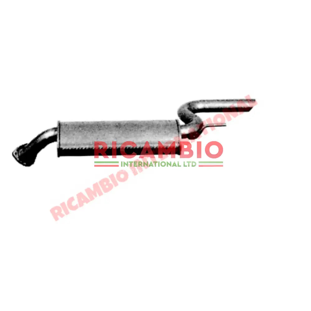 Rear Exhaust Silencer - Lancia Delta - Exhaust & Associated Parts