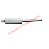 Rear Exhaust Silencer - Lancia Fulvia - Lancia Fulvia