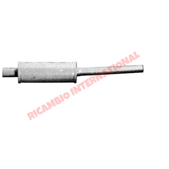 Rear Exhaust Silencer - Lancia Fulvia - Lancia Fulvia