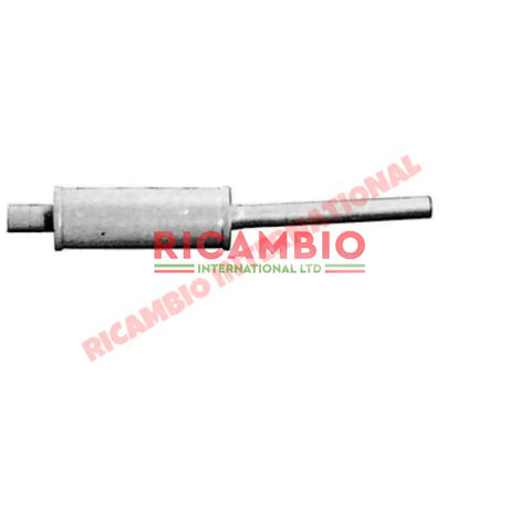 Rear Exhaust Silencer - Lancia Fulvia - Lancia Fulvia