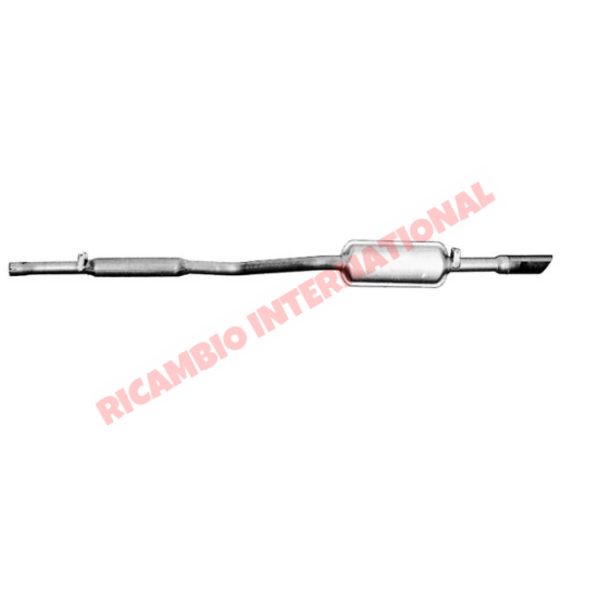 Rear Exhaust Silencer (Left Hand) - Fiat Dino - Exhaust & Related Parts