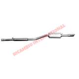 Rear Exhaust Silencer (Right Hand) - Fiat Dino - Exhaust & Related Parts