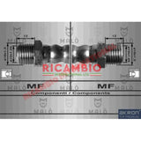 Rear Flexible Brake Hose - Fiat 600 - Brake Parts and Components