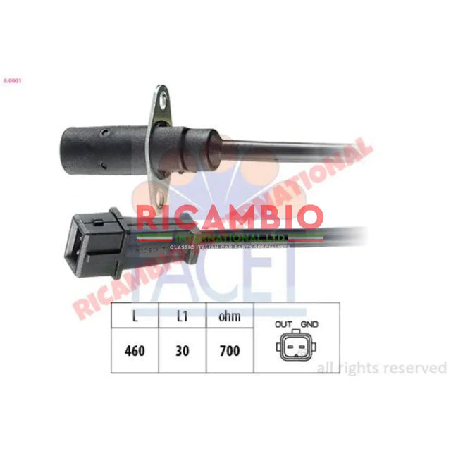 Rear Flywheel Sensor - Fiat Uno Turbo Lancia Thema - Electrical