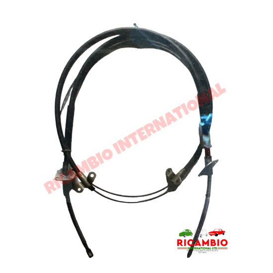 Rear Handbrake Cable - Fiat 1100 R (type I) all models - Brake Parts & Components