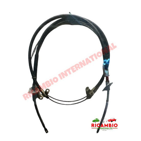 Rear Handbrake Cable - Fiat 1100 R (type I) all models - Brake Parts & Components