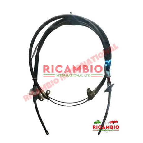 Rear Handbrake Cable - Fiat 1100 R (type I) all models - Brake Parts & Components