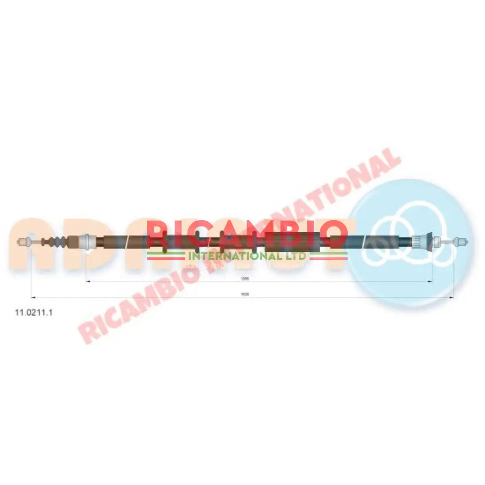 Rear Handbrake Cable - Fiat Barchetta - Brake Parts and Components