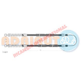 Rear Handbrake Cable - Fiat Strada/Ritmo - Brake Parts and Components