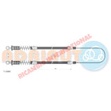 Rear Handbrake Cable - Fiat Strada/Ritmo Cabriolet - Brake Parts and Components