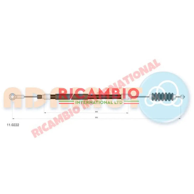 Rear Handbrake Cable - Fiat X19 - Cables