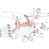 Rear Lamp Extension Nut - Fiat Punto MK1 - Lighting