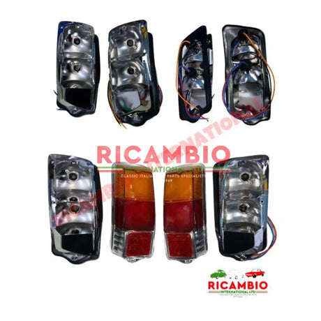Rear Lamp Kit (ALTISSIMO) - Classic Fiat 500 - Lighting & Associated Items