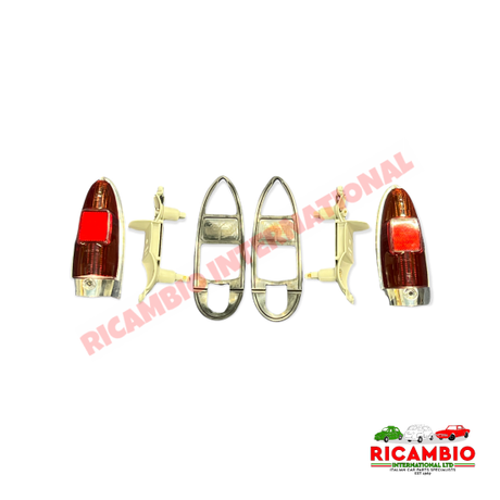 Rear Lamp Kit - Autobianchi Bianchina Panoramica - Lights - Lamps and Lenses